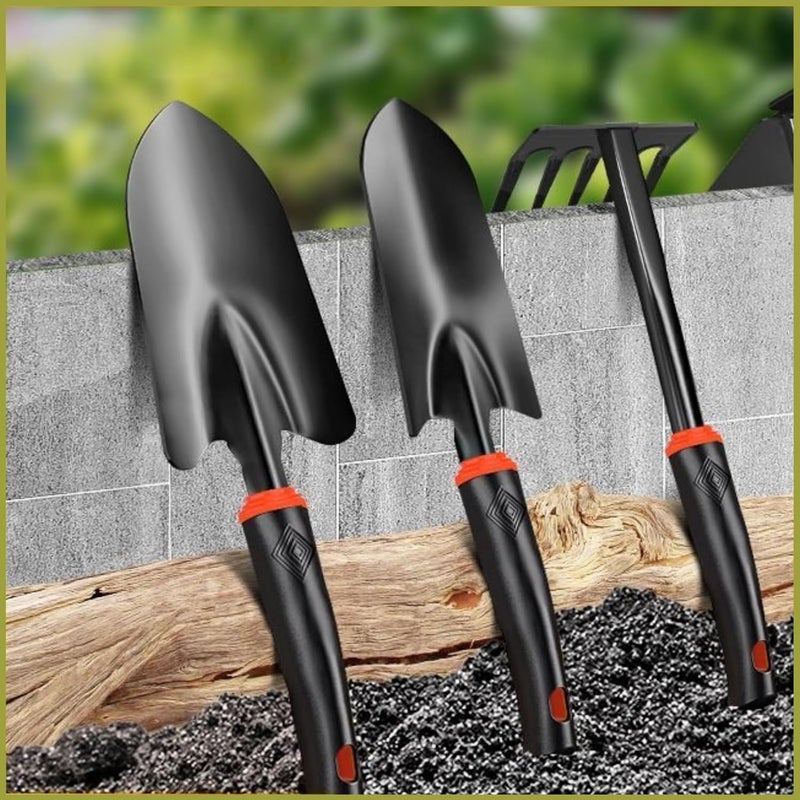 SWHSMLB Garden Tool Set, Includes 1/8-inch Mesh Gardening Sifter, Trowel, Transplanter, and Cultivator for Outdoor Gardening, Ergonomic Yard Tool Kit - Image 4